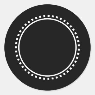 KUNDENSPEZIFISCHE FARBEdekorativer Kreis Runder Aufkleber