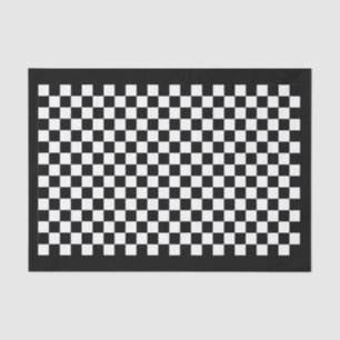 Kundenspezifische Farbschwarzes/weißes Seidenpapier