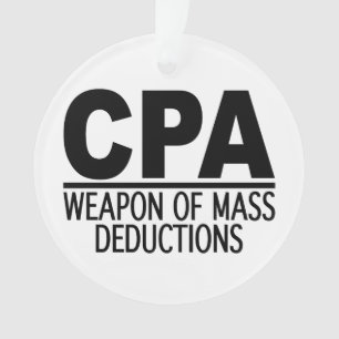Kundenspezifische Farbverzierung CPAs Ornament
