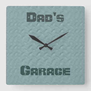 Kundenspezifische Farbwerkstatt-Uhr Quadratische Wanduhr