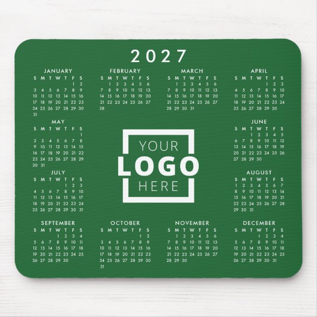 Kundenspezifische Firmenlogos Firmenkalender 2023 Mousepad (Vorne)