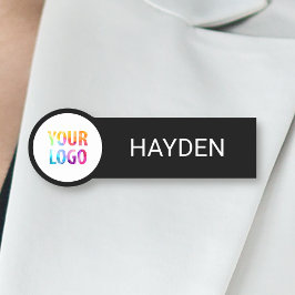 Kundenspezifische Firmenlogos Grundlegende Name de Namensschild