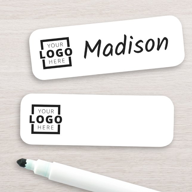 Kundenspezifische Firmenlogos Mitarbeiter trocknen Namensschild (Von Creator hochgeladen)