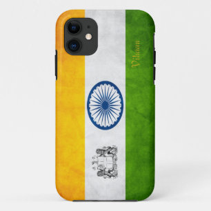Kundenspezifische Flagge von Indien iPhone Fall Case-Mate iPhone Hülle