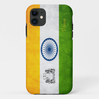 Kundenspezifische Flagge von Indien iPhone Fall Case-Mate iPhone Hülle