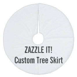 Kundenspezifische Fleece Weihnachtsbaumdecke