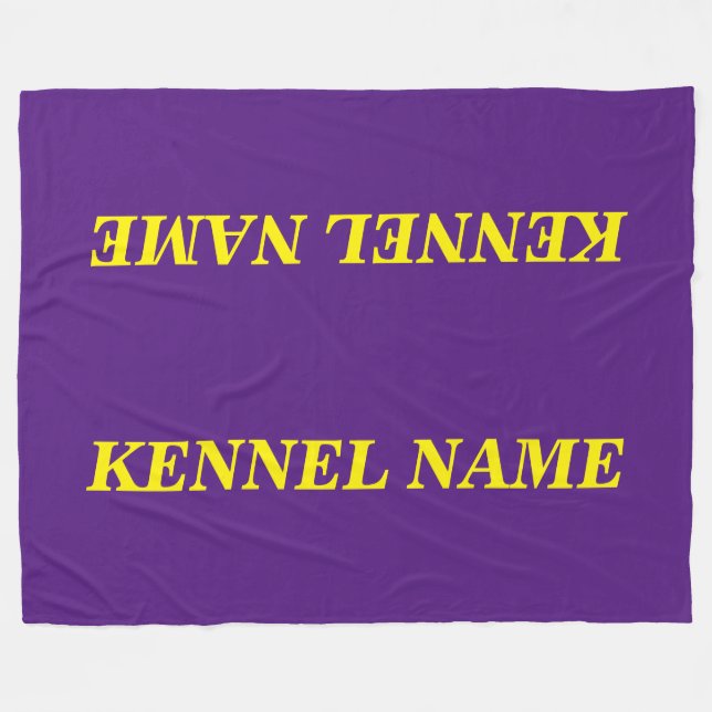 KUNDENSPEZIFISCHE FLEECEDECKE (Vorderseite (Horizontal))