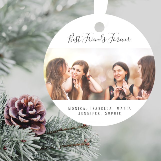 Kundenspezifische Foto beste Freunde für immer ble Ornament (Von Creator hochgeladen)