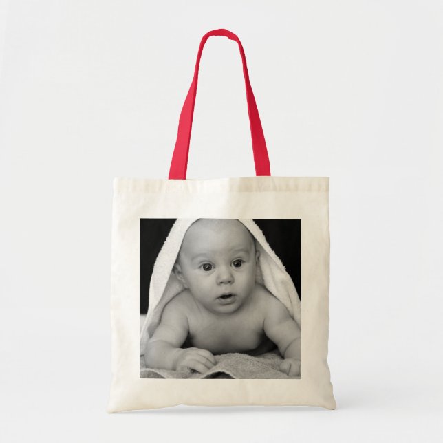 Kundenspezifische Foto-Tasche Tragetasche (Vorne)