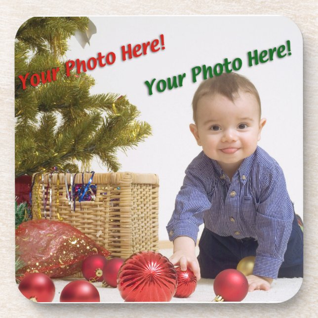 Kundenspezifische Foto-Untersetzer Untersetzer (Vorderseite)