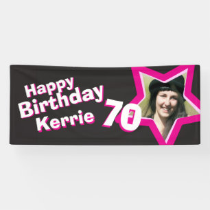 kundenspezifische Fotofahne des 70. Banner