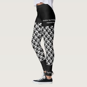 Kundenspezifische Fußball-Team-Leggings mit Leggings