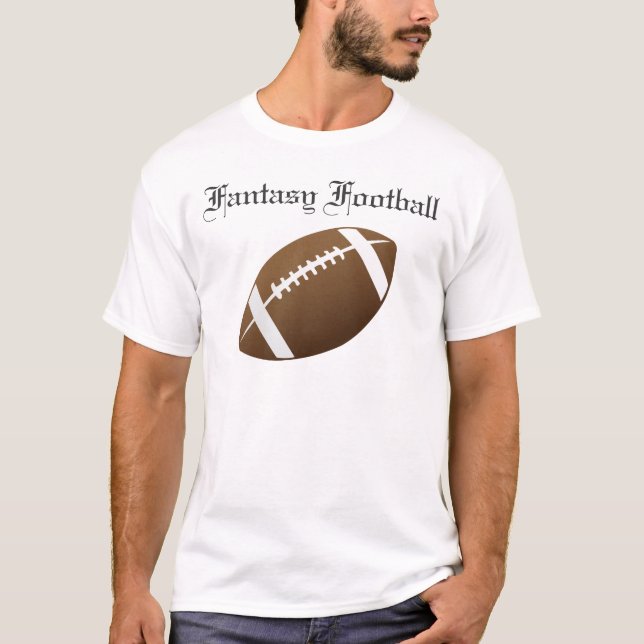 Kundenspezifische Fußball-vektorphantasie-Fußball T-Shirt (Vorderseite)