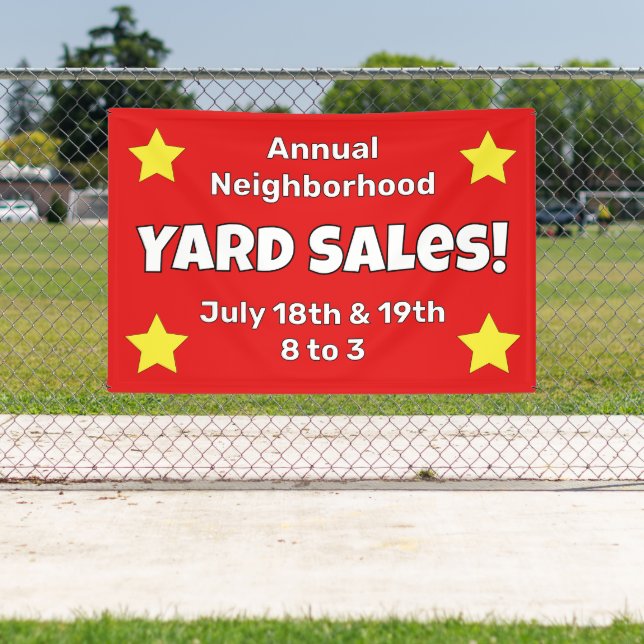 Kundenspezifische Garage Banner (Insitu)