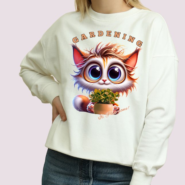 Kundenspezifische Gartenarbeit ist die Mama von pa Sweatshirt (Von Creator hochgeladen)