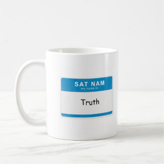 Kundenspezifische geistige NamensTasse: SAT Nam. Kaffeetasse