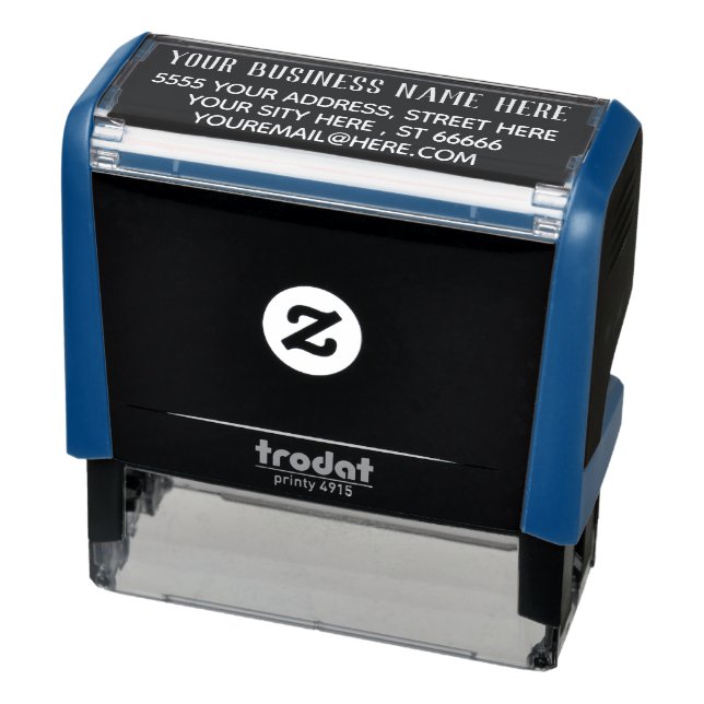 Kundenspezifische Geschäftsadresse Ihre Briefmarke Permastempel (Produkt)