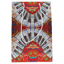 Kundenspezifische Geschenk-Tasche des Klavier-R4 -