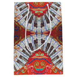 Kundenspezifische Geschenk-Tasche des Klavier-R4 - Mittlere Geschenktüte