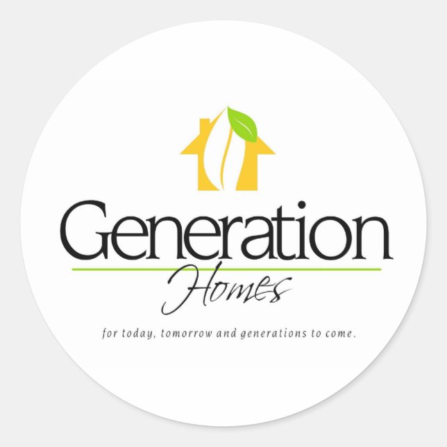 Kundenspezifische Geschenke und Marketing für Unte Runder Aufkleber (Vorderseite)