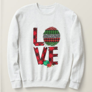 Kundenspezifische Geschenkideen, Weihnachts-Liebe Sweatshirt