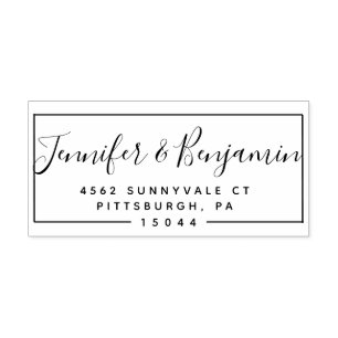 Kundenspezifische GummiBriefmarke herein blockiert Gummistempel