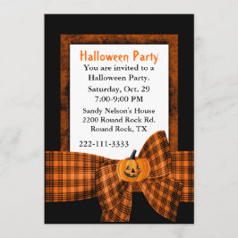 Kundenspezifische Halloween-Party-Einladung Einladung