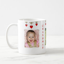Kundenspezifische Herz-Kaffee-Tasse Fotovalentines Tasse