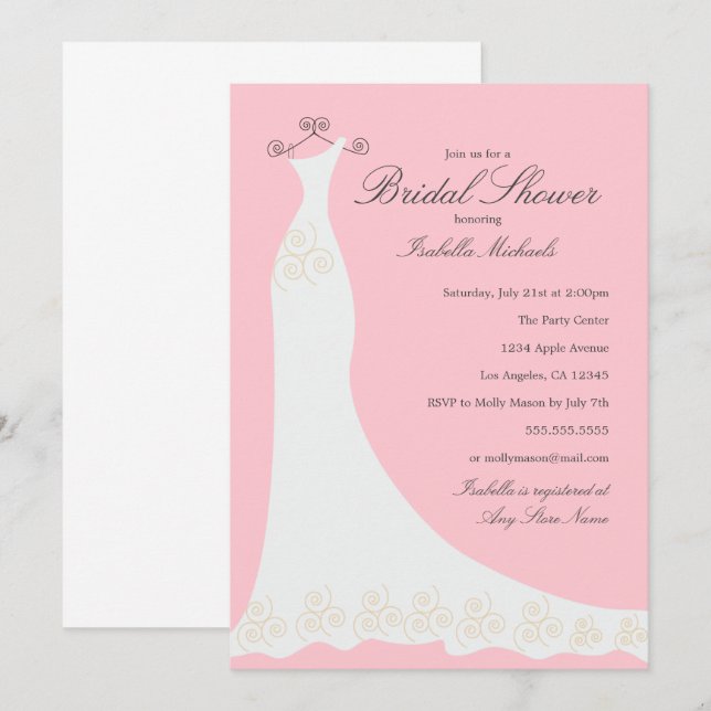 Kundenspezifische Hintergrund-Farbe des Einladung (Vorne/Hinten)