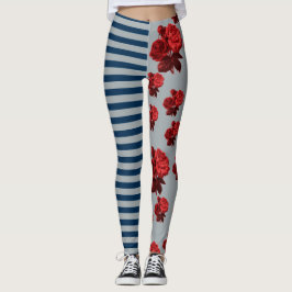 Kundenspezifische Hintergrundfarbeblauer Leggings