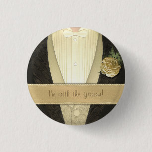 Kundenspezifische Hochzeit des Button