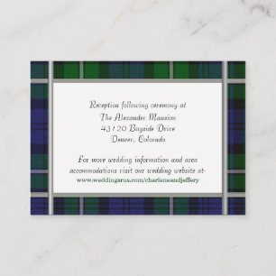 Kundenspezifische Hochzeits-Einschließungs-Karte Begleitkarte