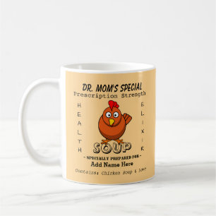 Kundenspezifische Hühnersuppe-Tasse Tasse