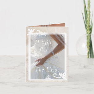 Kundenspezifische Karte des Brautparty-/Geschenk