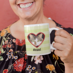 Kundenspezifische Katzen-Fototatze druckt Denkmal Kaffeetasse