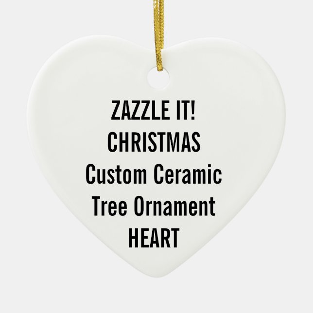 Kundenspezifische Keramik HERZ Keramikornament (Vorne)