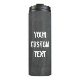 Kundenspezifische Kreide-Brett-Reise-Trommel Thermosbecher