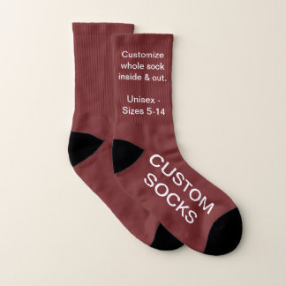 Kundenspezifische kundengerechte kleine socken