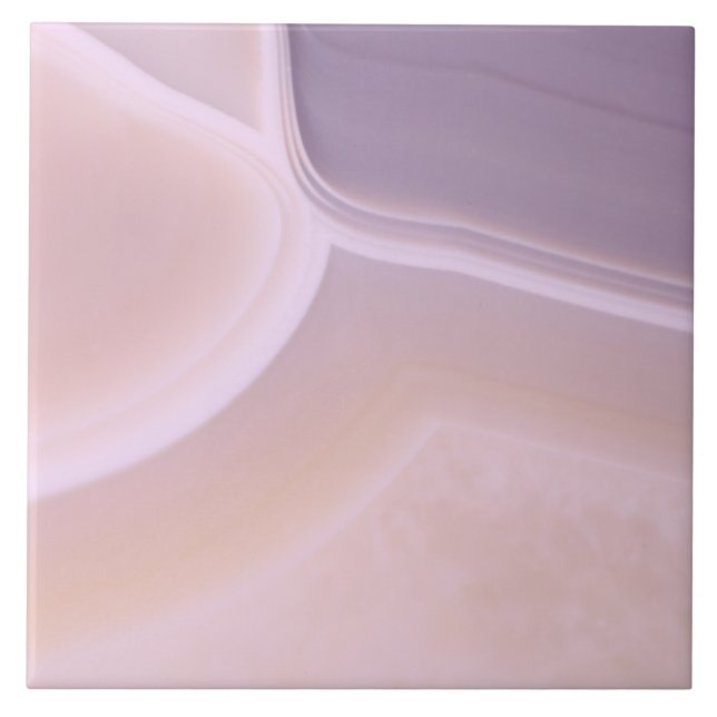 Kundenspezifische leere lila rosa fliese (Vorderseite)