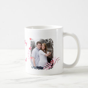 Kundenspezifische Liebe-Foto-Tasse des Valentines Kaffeetasse