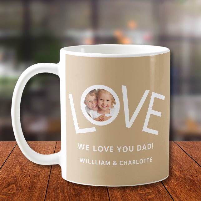 Kundenspezifische Liebe Sie Vater Foto Kaffeetasse (Von Creator hochgeladen)