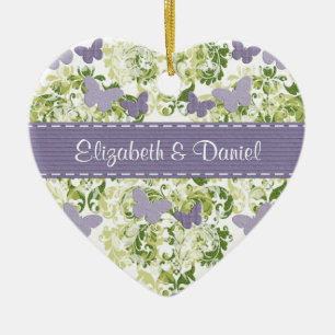 Kundenspezifische lila keramik ornament