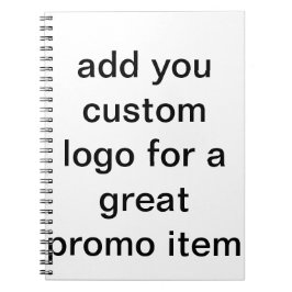 kundenspezifische Logozeitschriftenseiten mit Notizblock