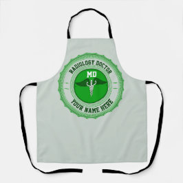 Kundenspezifische MD-Spezialität Caduceus Radiolog Schürze