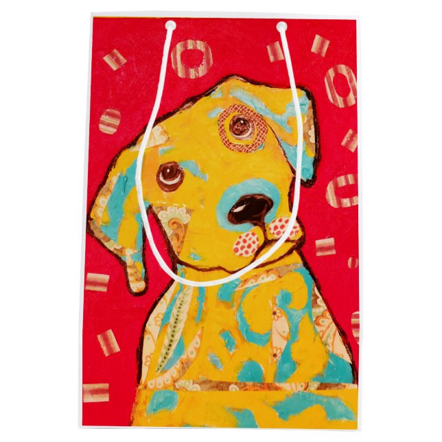 Kundenspezifische mittlere Geschenk-Tasche mit Mittlere Geschenktüte (Rückseite)