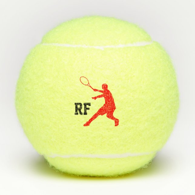 Kundenspezifische Mono-Tennisball-Regelung für Spi Tennisbälle (Vorderseite)