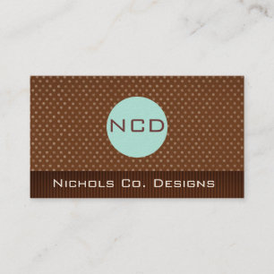 Kundenspezifische Monogramm-Visitenkarten Visitenkarte