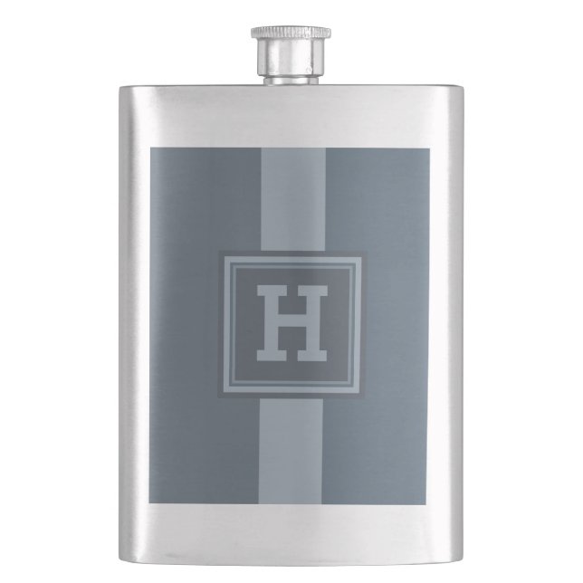 Kundenspezifische Monogrammflasche des Flachmann (Vorderseite)