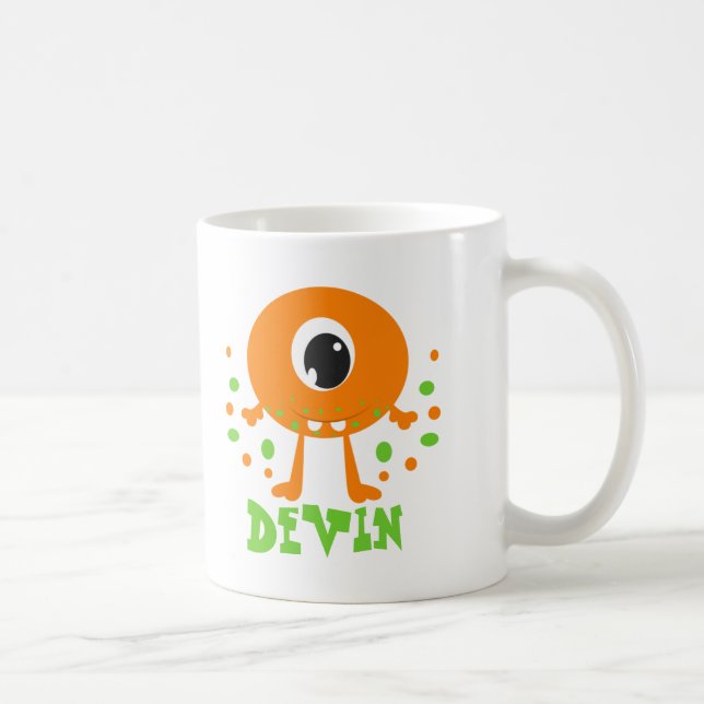 Kundenspezifische Monster-Tasse Kaffeetasse (Rechts)