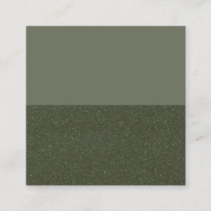 Kundenspezifische Moss Green Flat Loyalty Card Treuekarte
